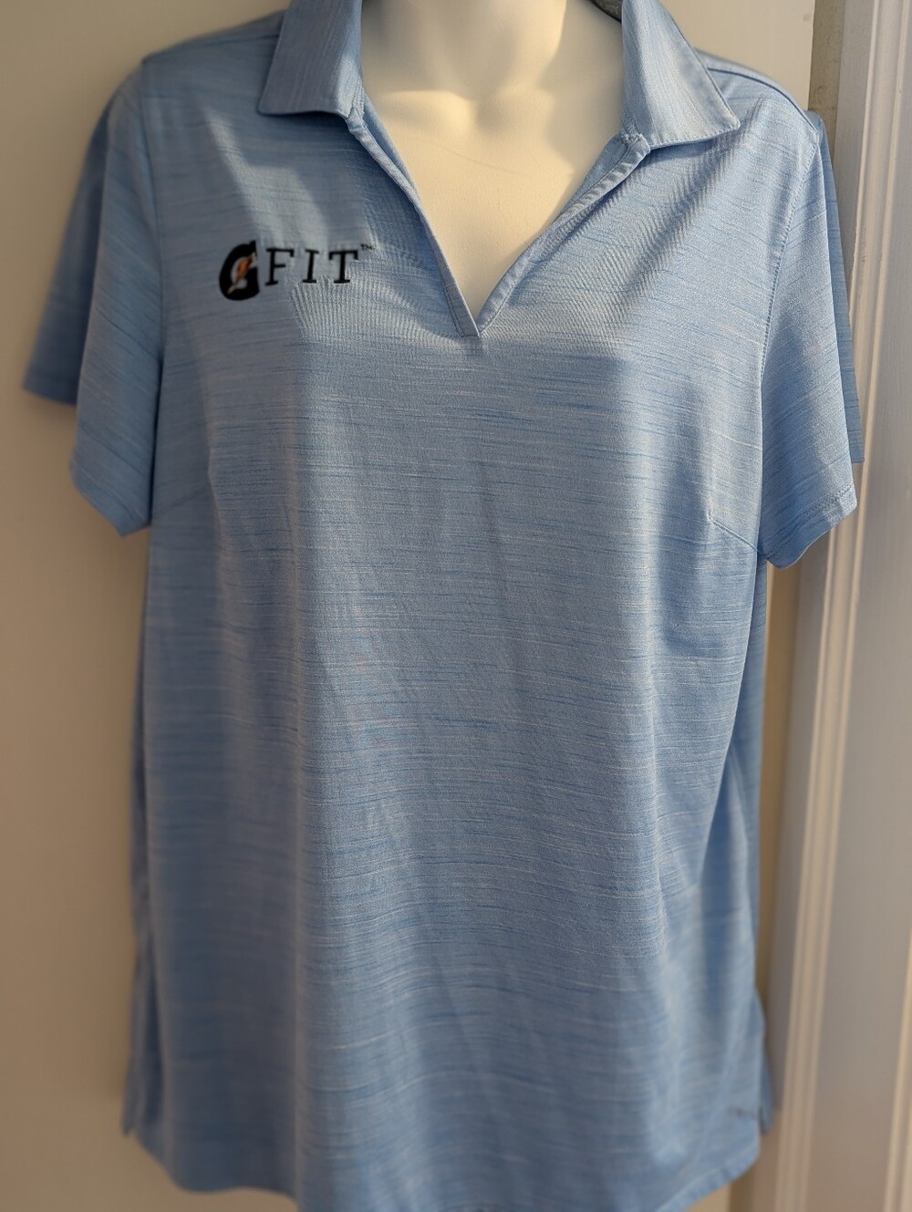 Puma G FIT Light Blue Performance Polo. Women. Xl